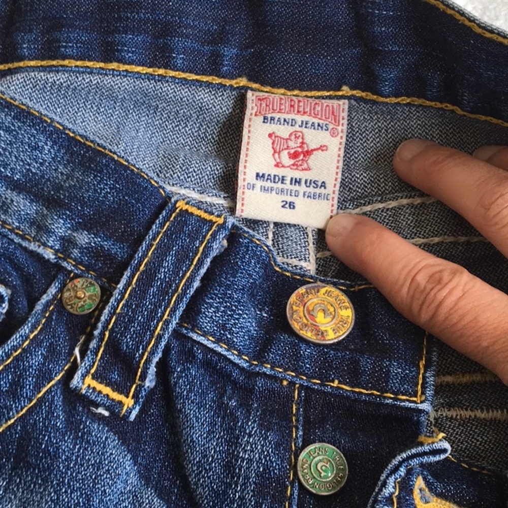 AMAZING TRUE RELIGION CAMERON SZ26/30 INSEAM JEANS - Picture 2 of 6